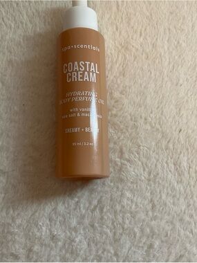 Coastal Cream Hydrating Body Perfume Oil - Creamy Tan
